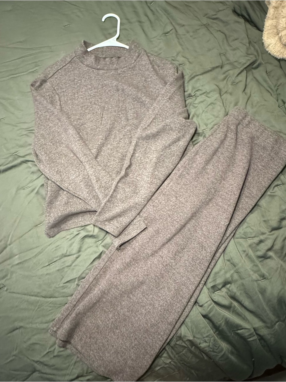 Two piece sweater set - Brown XL Tall